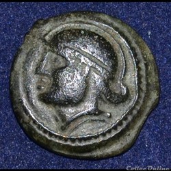 SUESSIONS (région de Soissons) Bronze CRICIRV, barbu