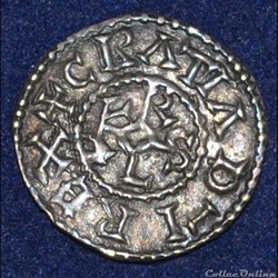 CHARLES II LE CHAUVE Denier d'Angers