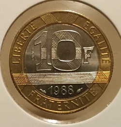 10 francs 1988 essai