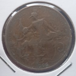 5 centimes dupuis 1906