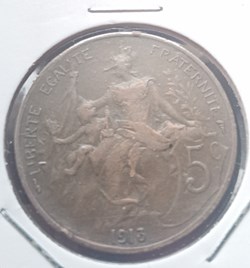 5 centimes Dupuis 1913