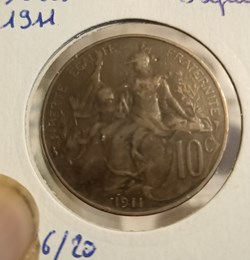 10 centimes Dupuis 1911