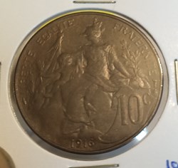 10 centimes dupuis 1916*