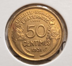 50 centimes morlon 1931 essai