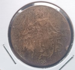 5 centimes Dupuis 1905