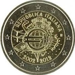 Dix ans de l'euro - Italie