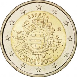 10 ans de l'euro - Espagne