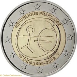 10 e anniversaire de l'Union économique et monétaire - France