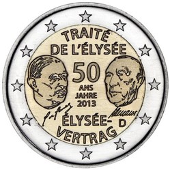 50e anniversaire de la signature du traité de l'Élysée - Allemagne - A