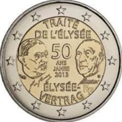 50e anniversaire de la signature du traité de l'Élysée - France