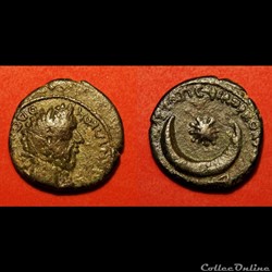 Commode / Carrhae, Mésopotamie / Etoile § Croissant / Très rare