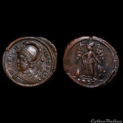 Nummus avec Constantinople / Lyon / RIC 246 (R2)