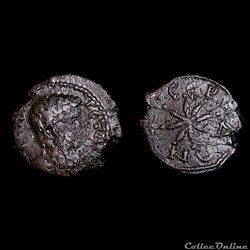Geta / Serdica, Thrace / Assarion à l'étoile / Très rare et non publiée