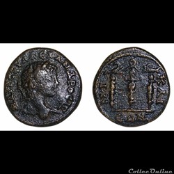 Alexandre Sévère / Nicée, Bithynie / Etendards aux capricornes / Rare