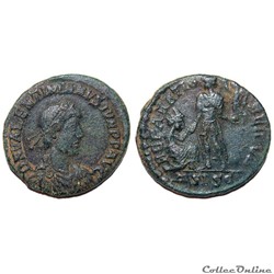 Valentinien II / Siscia / Officine non répertoriée dans le RIC