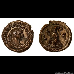 Probus / Tétradrachme d'Alexandrie / Aigle au revers