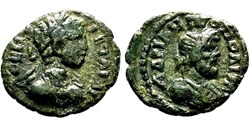 Geta / Hadrianopolis en Thrace / Sérapis / Rare