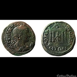 Gordien III / Hadrianopolis, Thrace / Temple