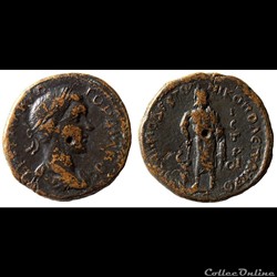 Gordien III / Nicopolis, Mésie inférieure / Tetrassaria revers Asklepios