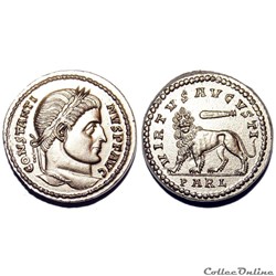 Reproduction Solidus Constantin Ier / Arles / Virtus Augusti