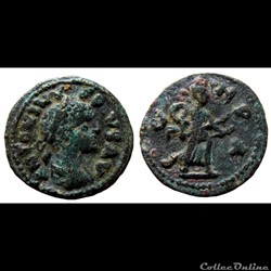 Caracalla / Parium, Mysie / Déméter / Rare variante