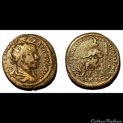 Gordien III / Nicopolis, Mésie Inférieure / Tetrassaria revers Sérapis