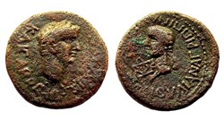 Claude et Agrippine / Royaume du Bosphore (Kotys Ier) / Assez rare