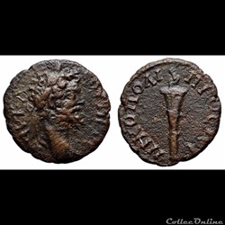 Septime Sévère / Nicopolis, Mésie Inférieure / Torche / Rare