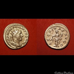 Antoninien de Philippe Ier l'Arabe / Rome / Aequitas