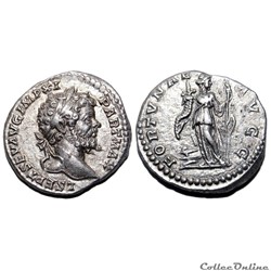 Denier de Septime Sévère / Revers Fortuna  / RIC.126 a