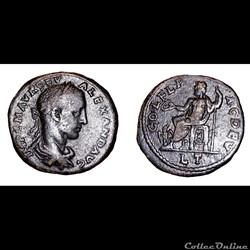 Alexandre Sévère / Deultum, Thrace / Zeus