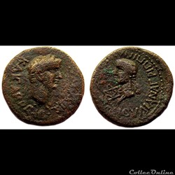 Claude et Agrippine / Royaume du Bosphore (Kotys Ier) / Assez rare