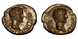 Auguste et Rhoemetalces Ier / Royaume de Thrace