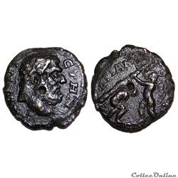 Pseudo-autonome / Hadrianopolis, Thrace / Hercule § Deux Erotes