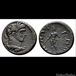 Pseudo-Autonome / Cadi, Phrygie / Hercule § Apollon / Très rare