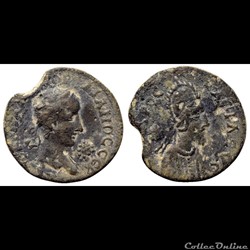 Gordien III / Edessa, Mésopotamie / Abgar X