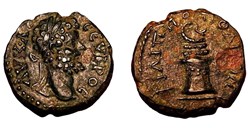 Septime Sévère / Philippopolis en Thrace / Assarion au serpent / Rare