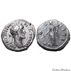 Antonin le Pieux / Denier au revers la Fortune (RIC 179)
