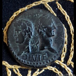 OCTAVE/AGRIPPA - Dupondius de 13,05g et 26 mm de diamètre.