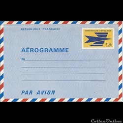 AEROGRAMME au logo de la poste