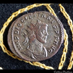 DIOCLETIEN - Antoninian de 4,54g et 23mm de diamètre.