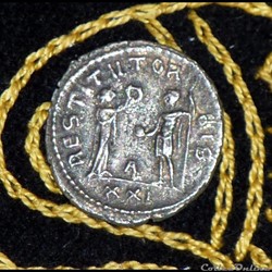 PROBVS - AE Antoninianus de 4,10g et 21 mm de diamètre.