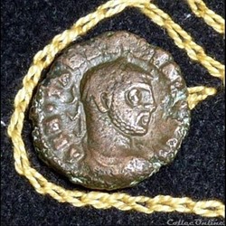 MAXIMIEN HERCULE - Tétradrachme de 7,38g et 19 mm de diamètre.