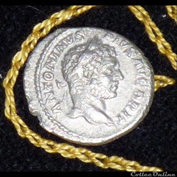 CARACALLA - AR Denier de 3,00g et 18/20 de diamètre.