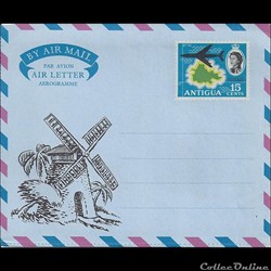 Les Antilles ANGLAISES - Aérogramme