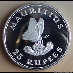 25 Rupees d'Argent