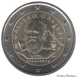 Italie - 2014 : 450e anniversaire de la naissance du savant italien Galilée