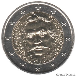 Slovaquie - 2015 : 200e anniversaire de la naissance de l'intellectuel Ludovít Štúr