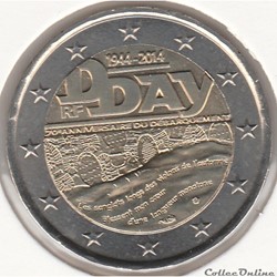 France - 2014 : 70e anniversaire du Débarquement de Normandie