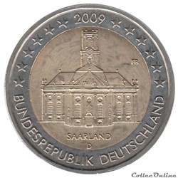 Allemagne - 2009 : Présidence de la Sarre au Bundesrat